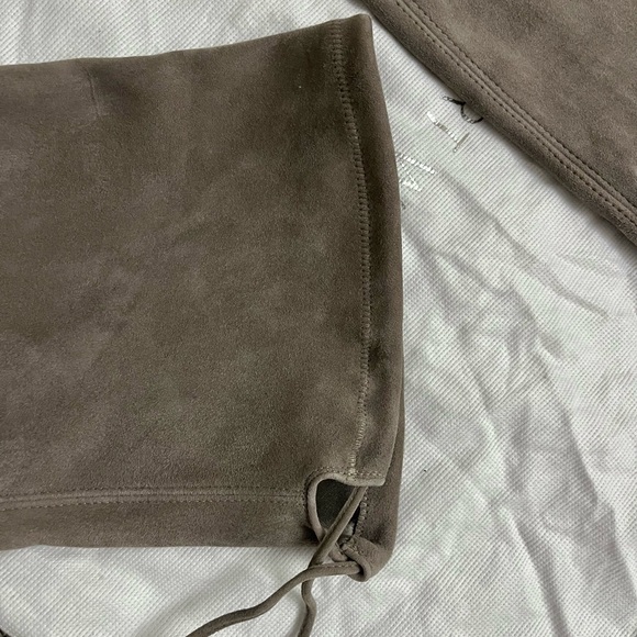 Stuart Weitzman Suede Tieland Boots - Taupe size 8, worn once - Picture 2 of 7